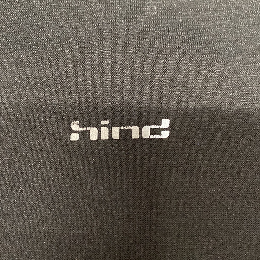 Hind Performance running top long sleeve 3/4-quarter zip Size medium - Picture 4 of 13